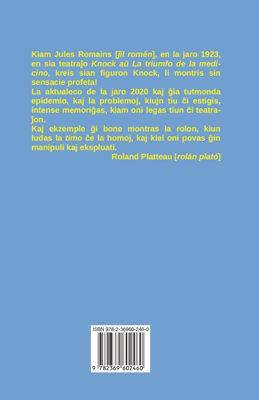 Rückseitencover Knock a¿ La triumfo de la medicino