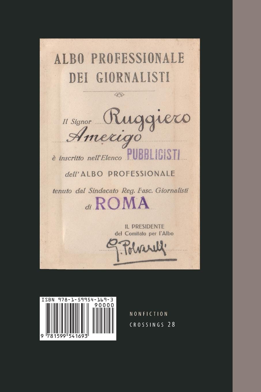 Rückseitencover Italians in America