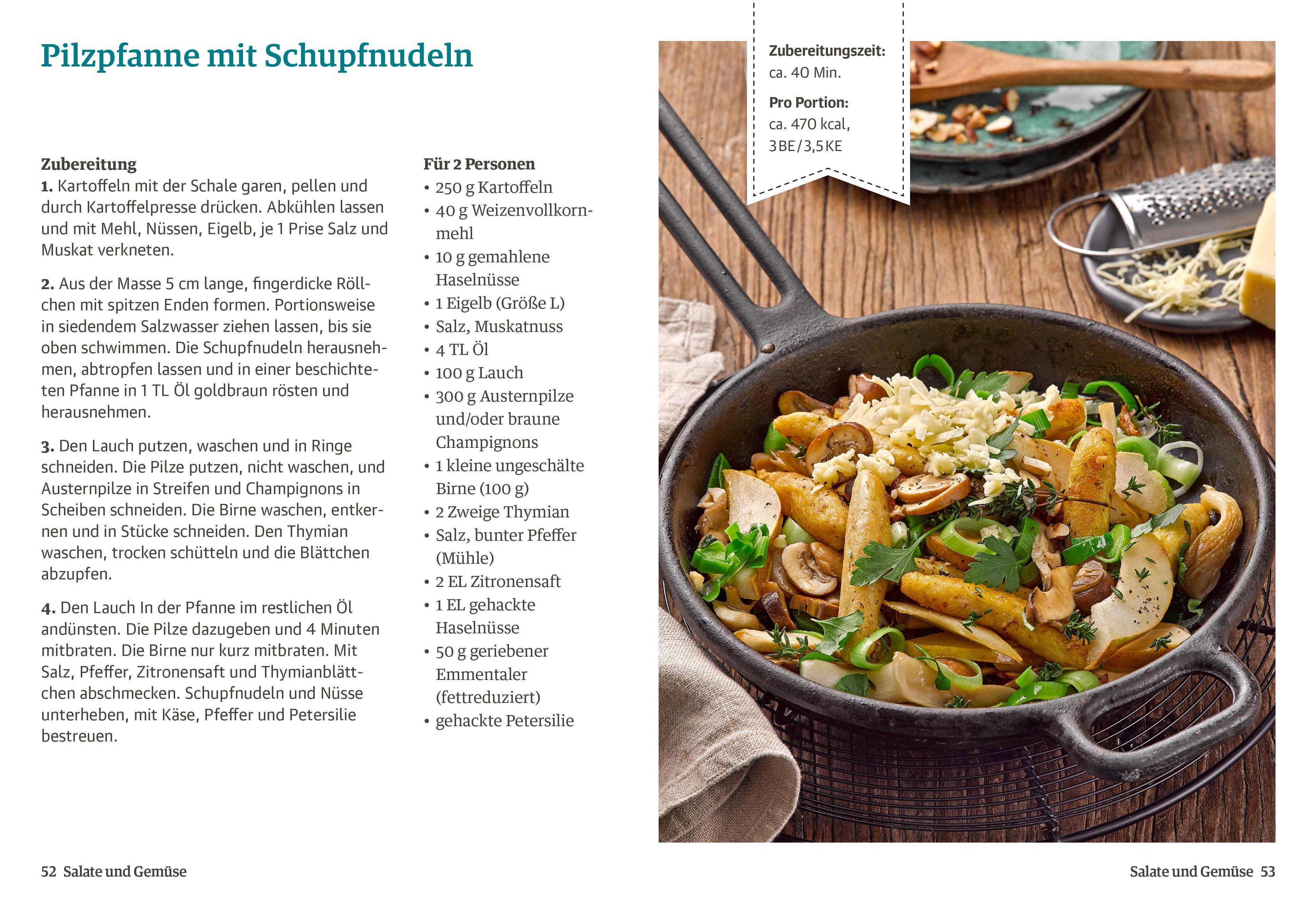 Beispielinhalt (Bild) Diabetes Ratgeber: Genussvoll abnehmen mit Diabetes
