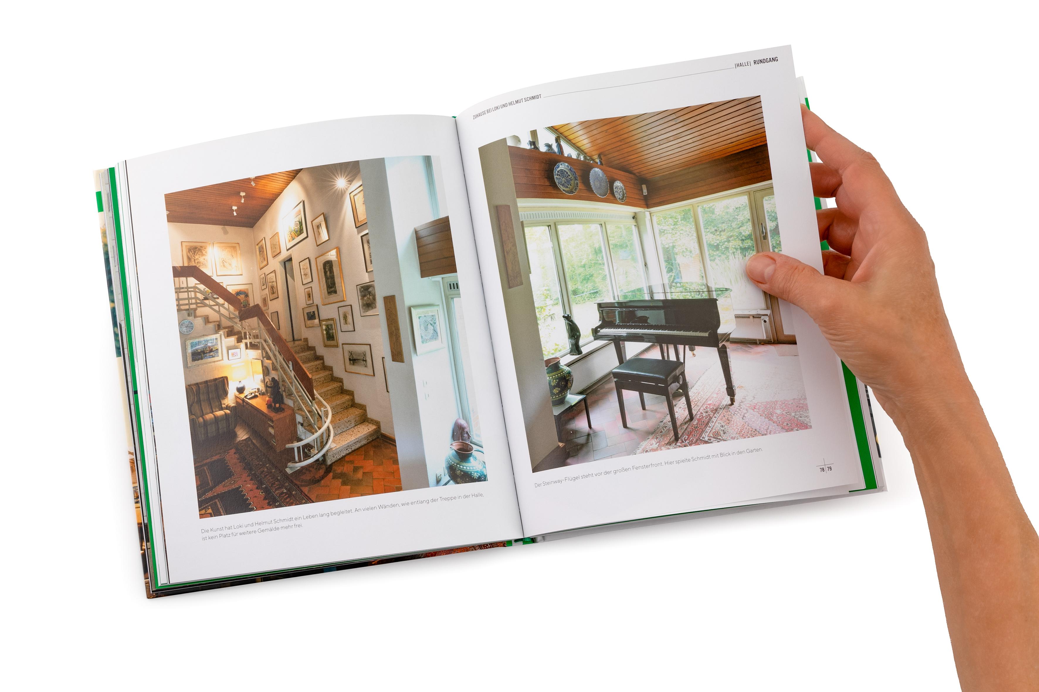 Beispielinhalt (Bild) Zuhause bei Loki und Helmut Schmidt