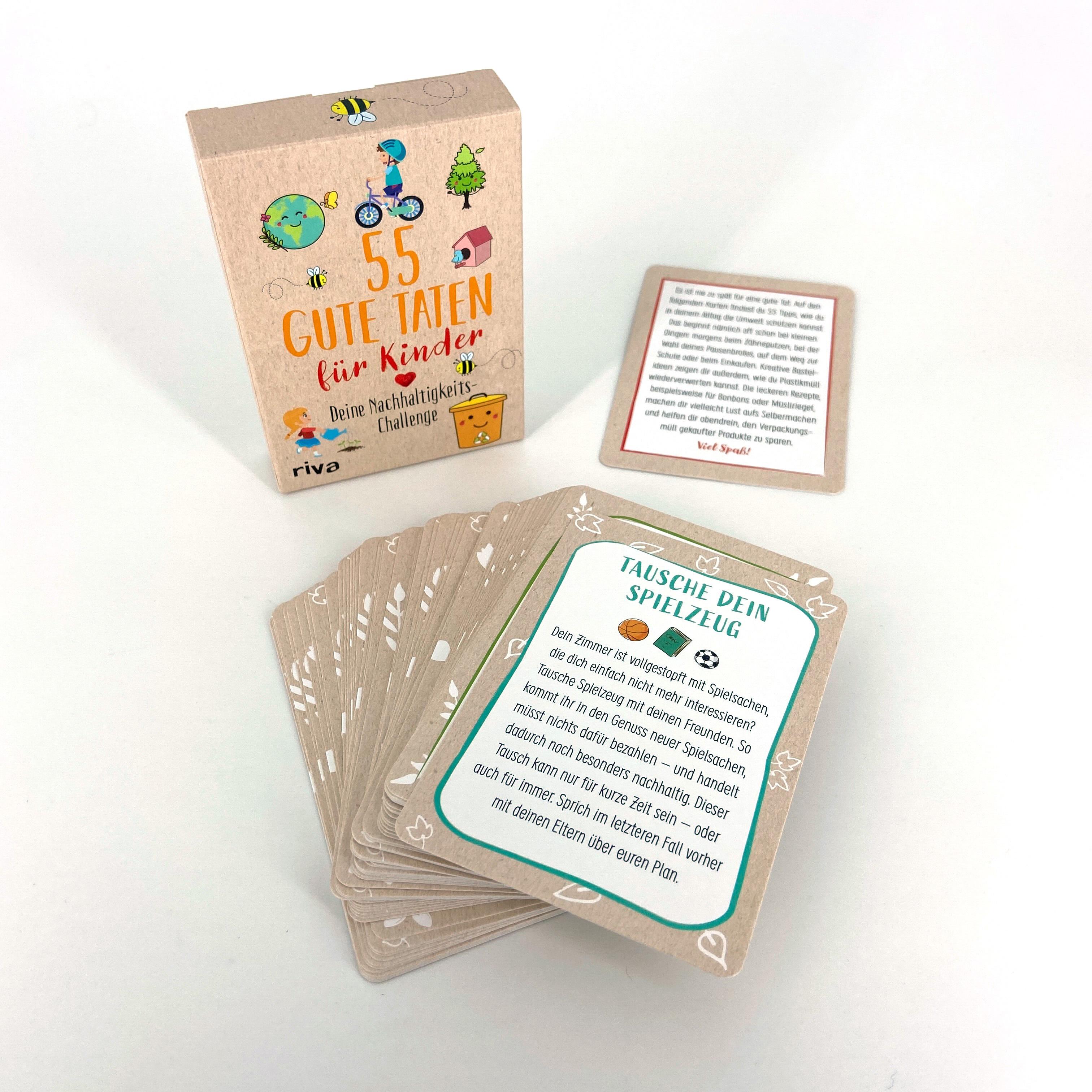 Beispielinhalt (Bild) 55 gute Taten für Kinder