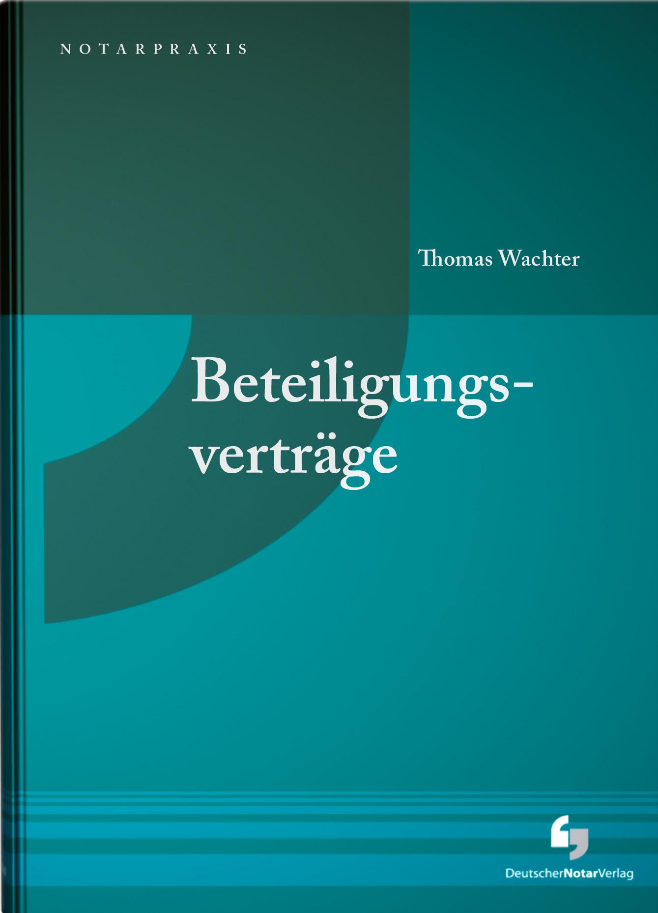 Vorderes Coverbild Beteiligungsverträge