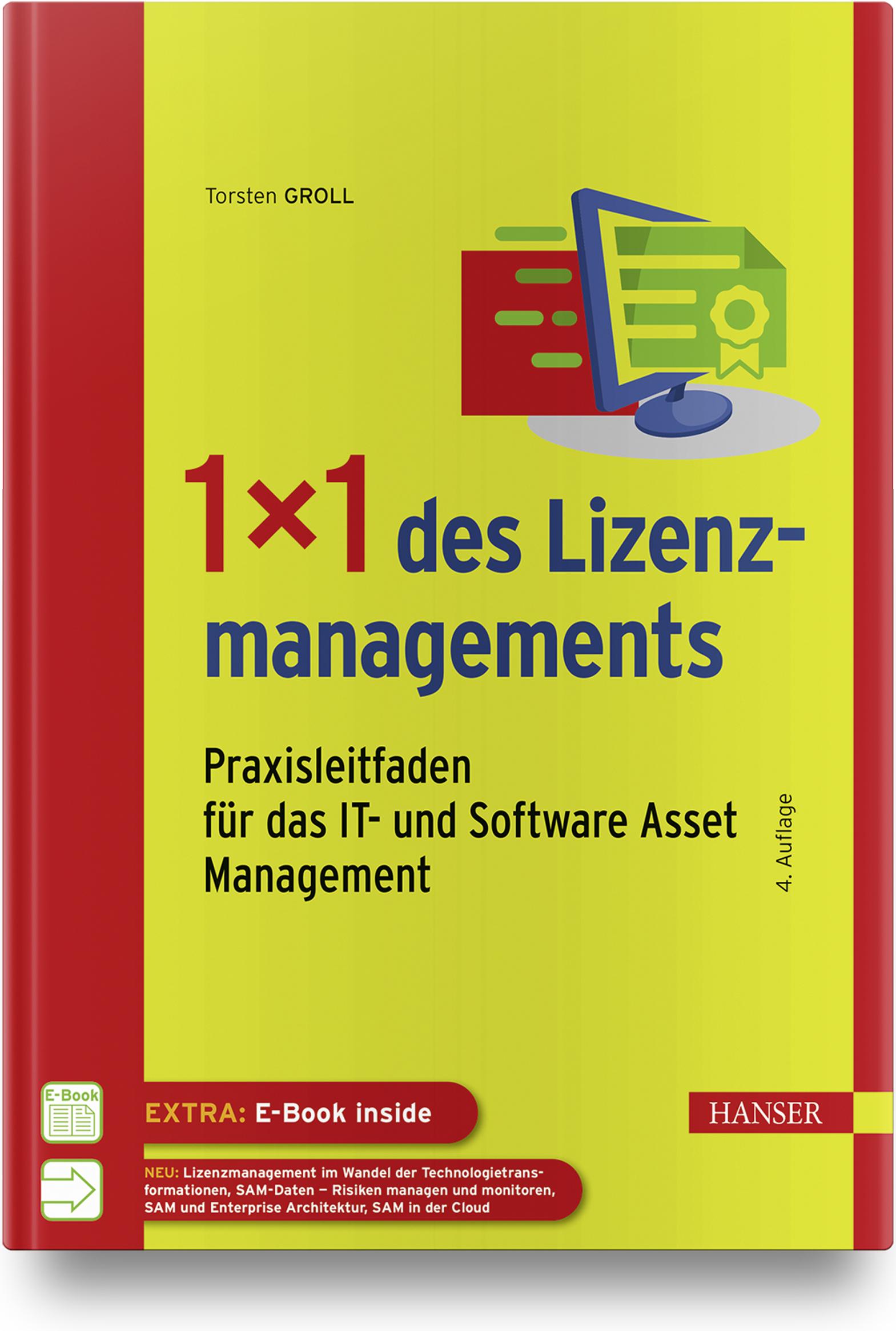 Vorderes Coverbild 1x1 des Lizenzmanagements