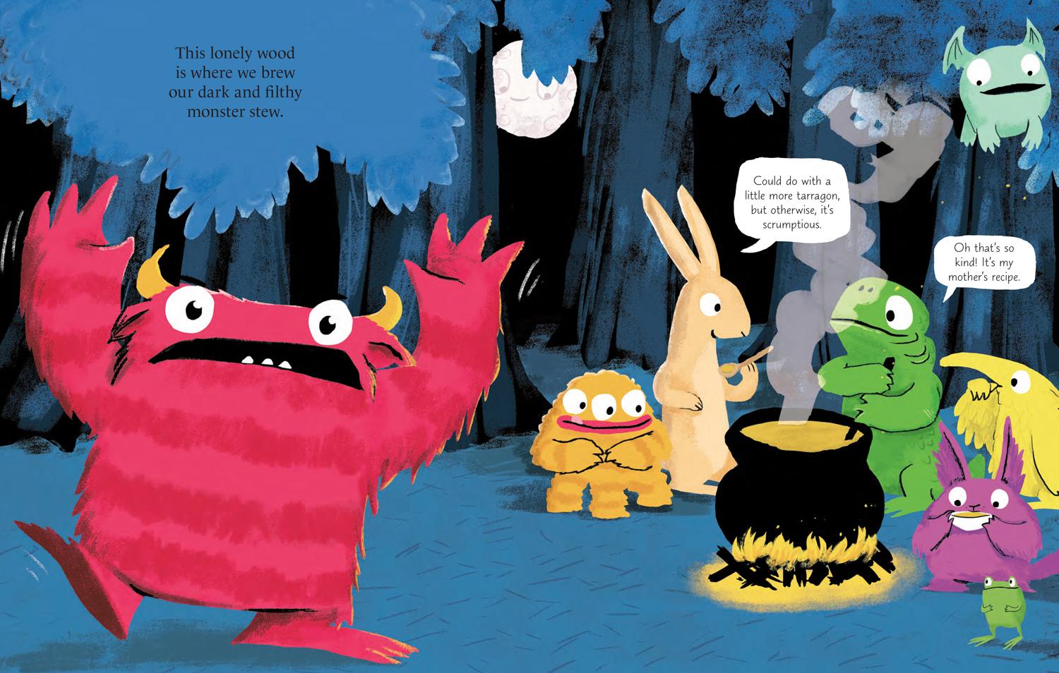 Beispielinhalt (Bild) This Book Is Not a Bedtime Story