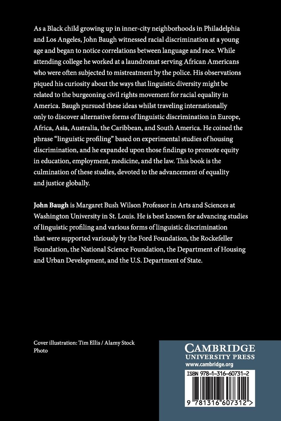 Rückseitencover Linguistics in Pursuit of Justice