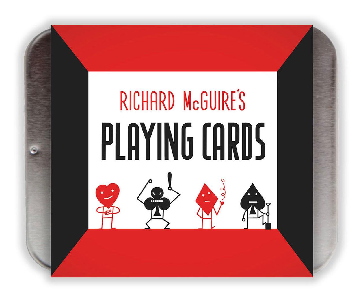 Vorderes Coverbild Richard McGuire's Playing Cards
