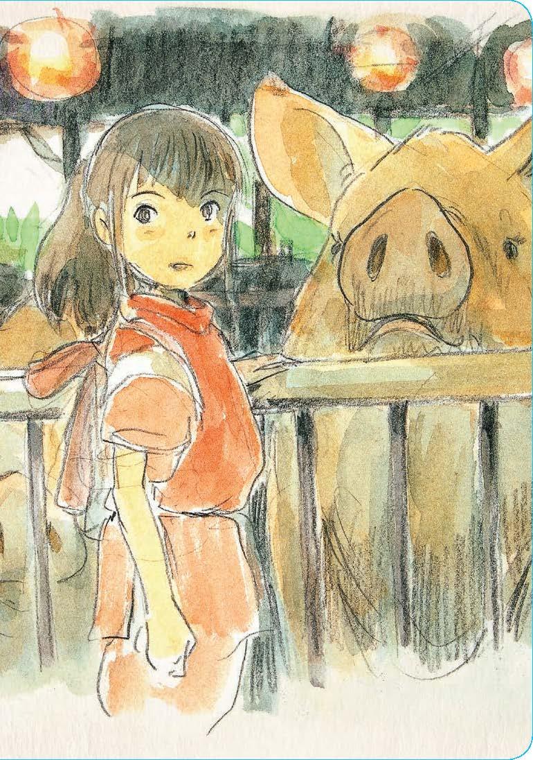 Vorderes Coverbild Spirited Away Journal