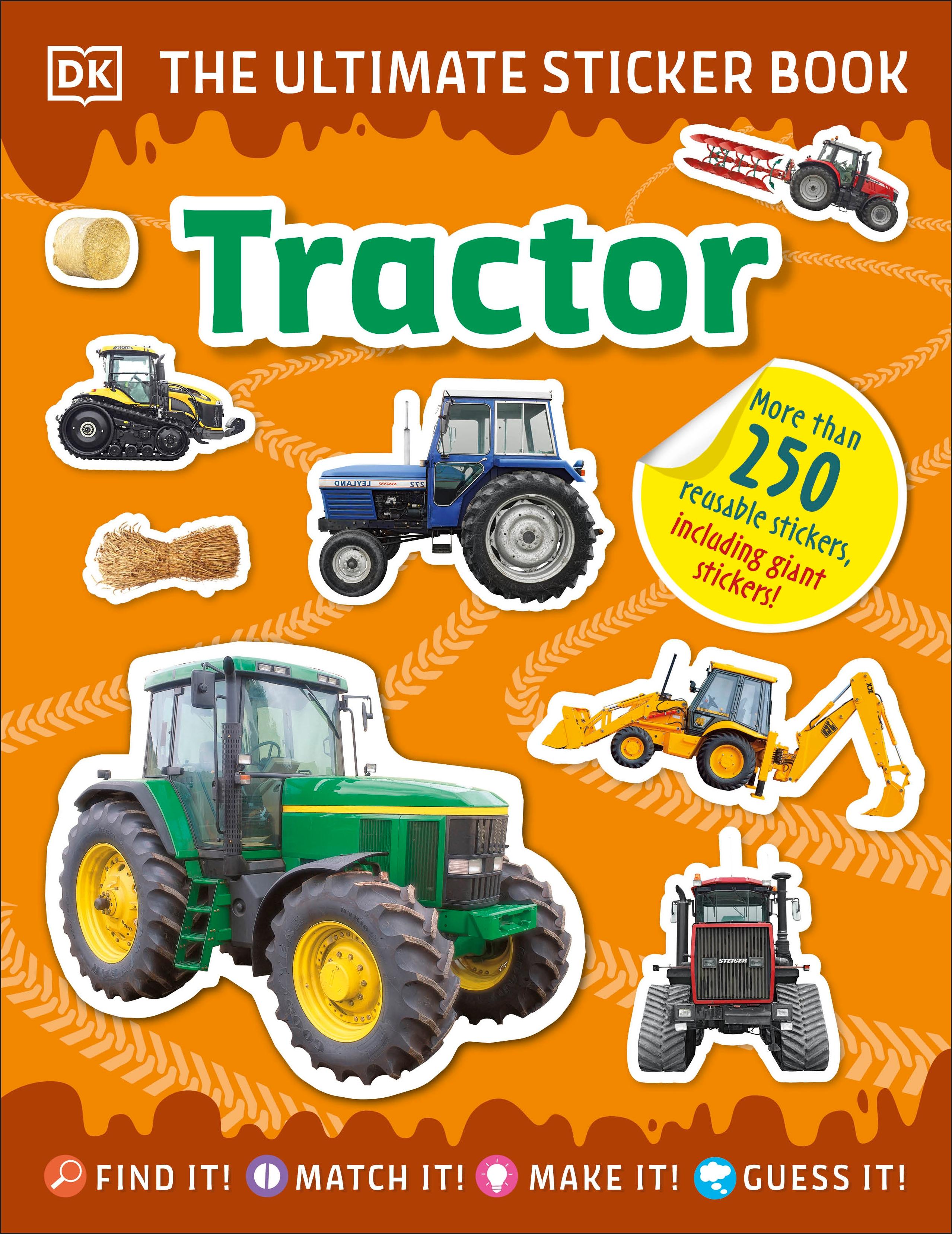 Vorderes Coverbild The Ultimate Sticker Book Tractor