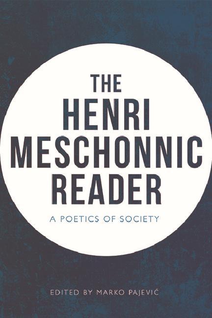 Vorderes Coverbild The Henri Meschonnic Reader