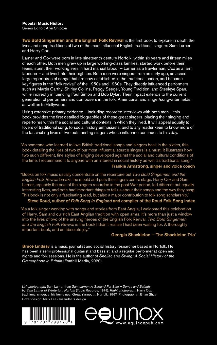 Rückseitencover Two Bold Singermen and the English Folk Revival