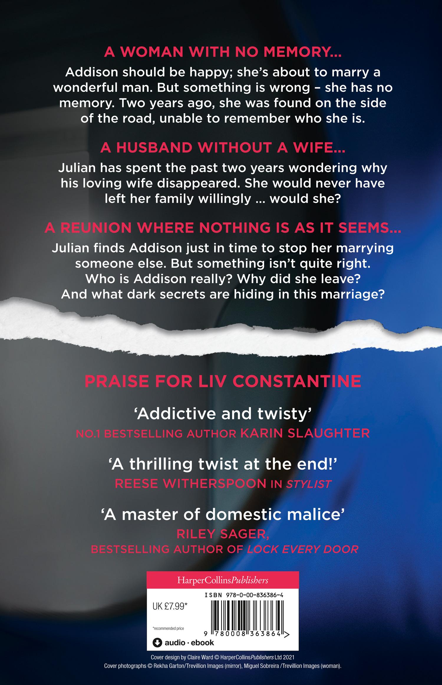 Rückseitencover The Stranger in the Mirror