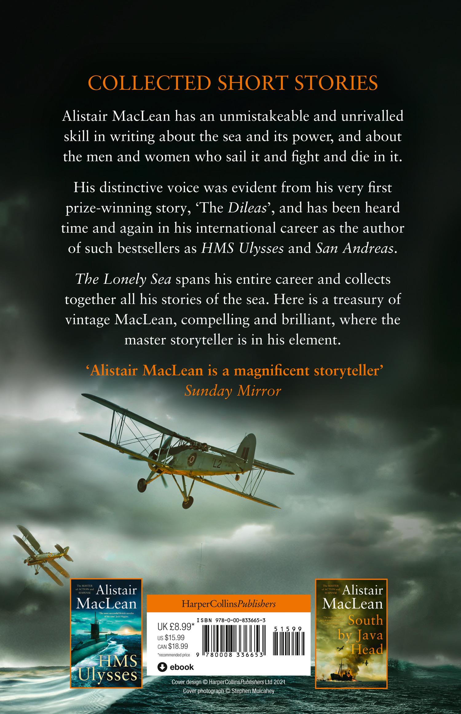 Rückseitencover The Lonely Sea