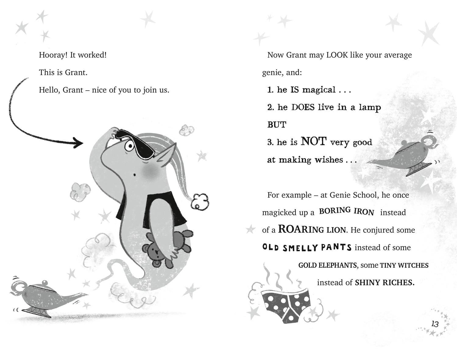 Beispielinhalt (Bild) Genie and Teeny: Make a Wish