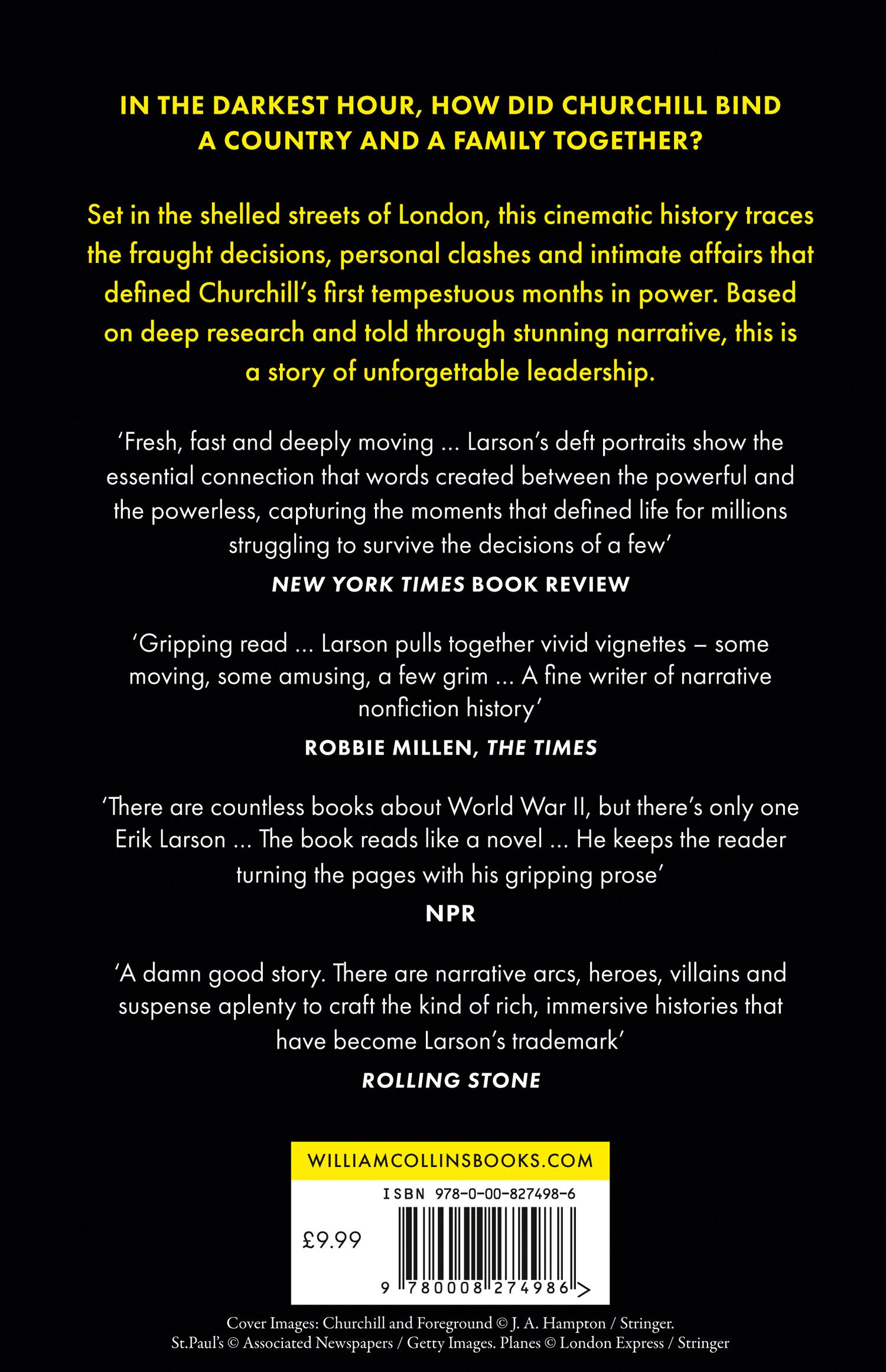 Rückseitencover The Splendid and the Vile