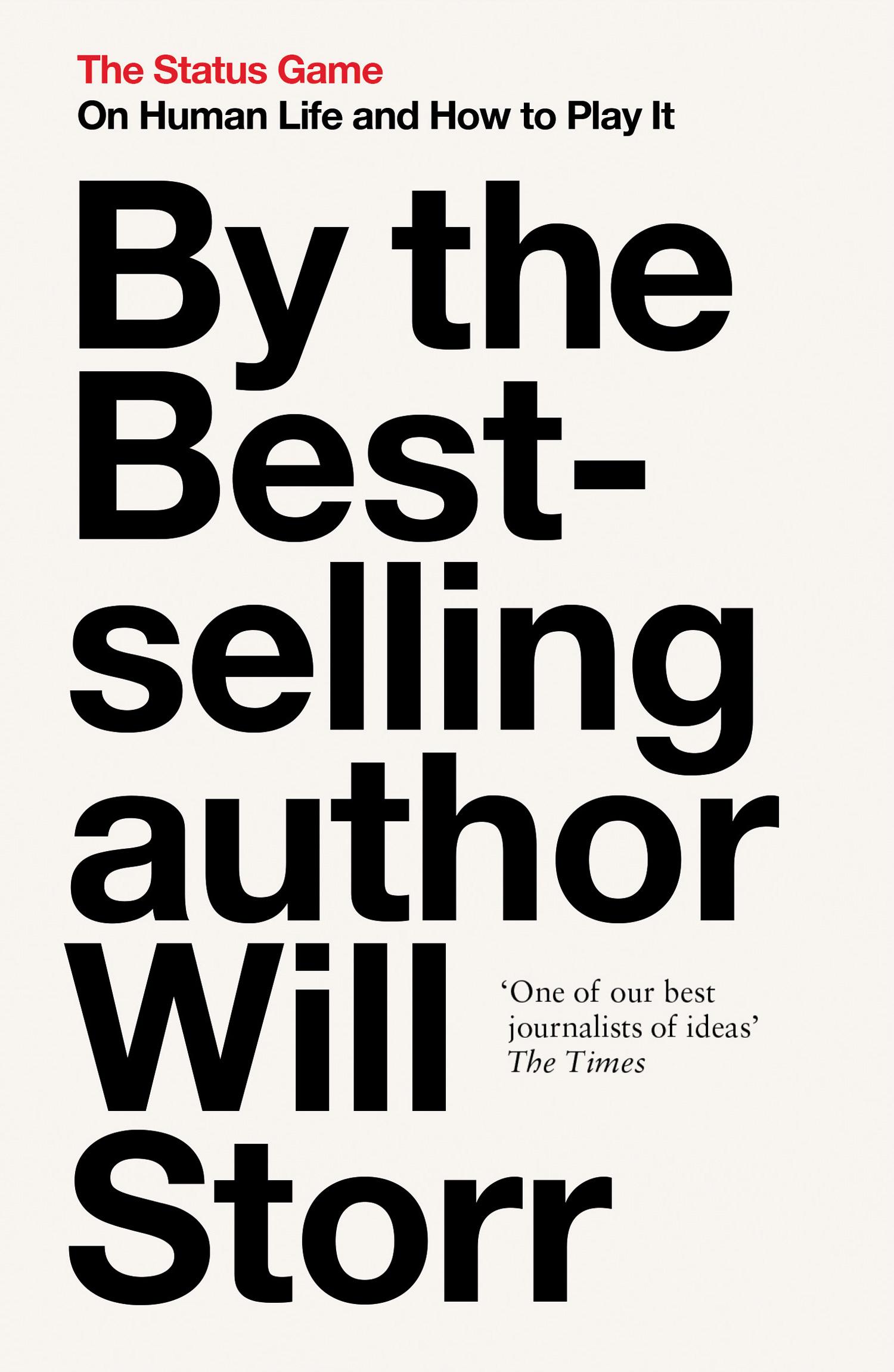 Vorderes Coverbild The Status Game