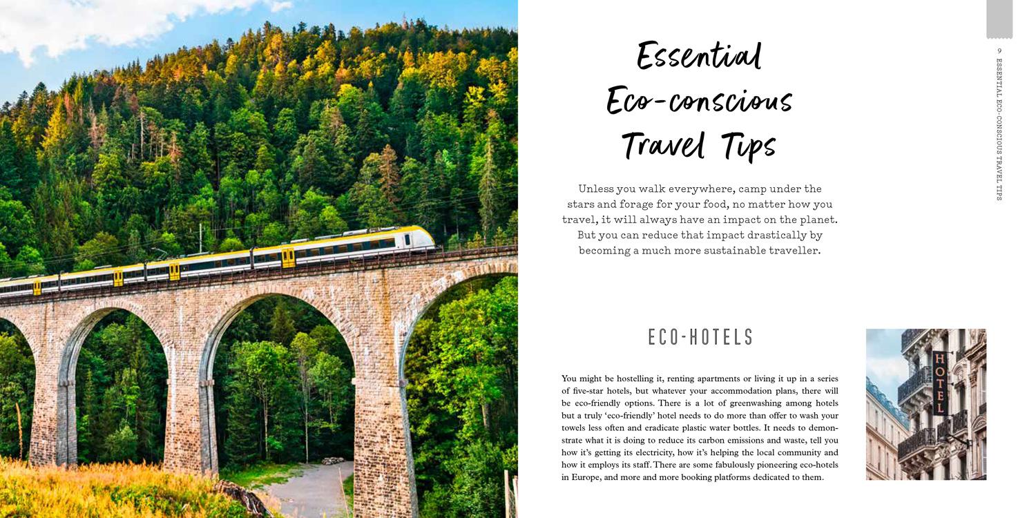 Beispielinhalt (Bild) The Eco-Conscious Travel Guide