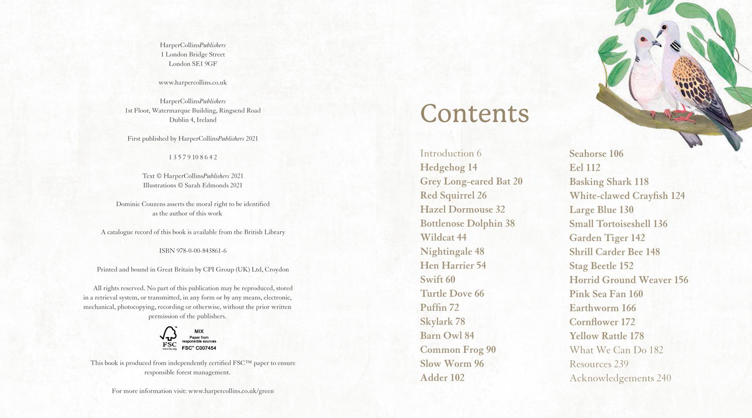 Beispielinhalt (Bild) Save Our Species