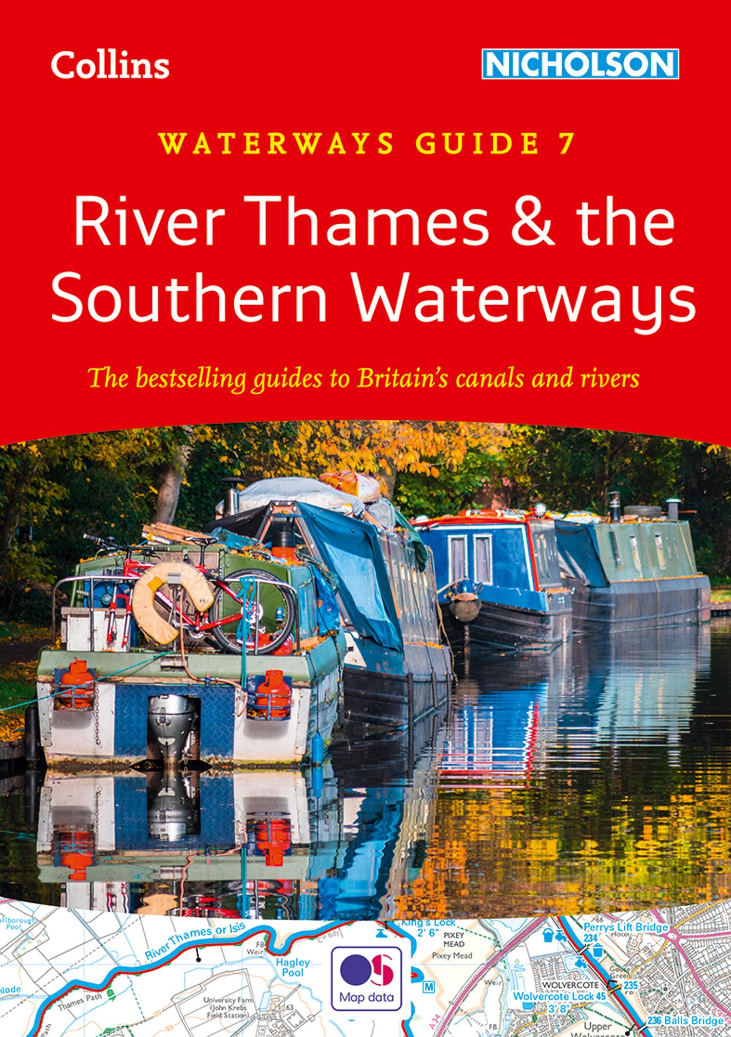Vorderes Coverbild Collins/Nicholson Waterways Guide 7 - River Thames & the Southern Waterways