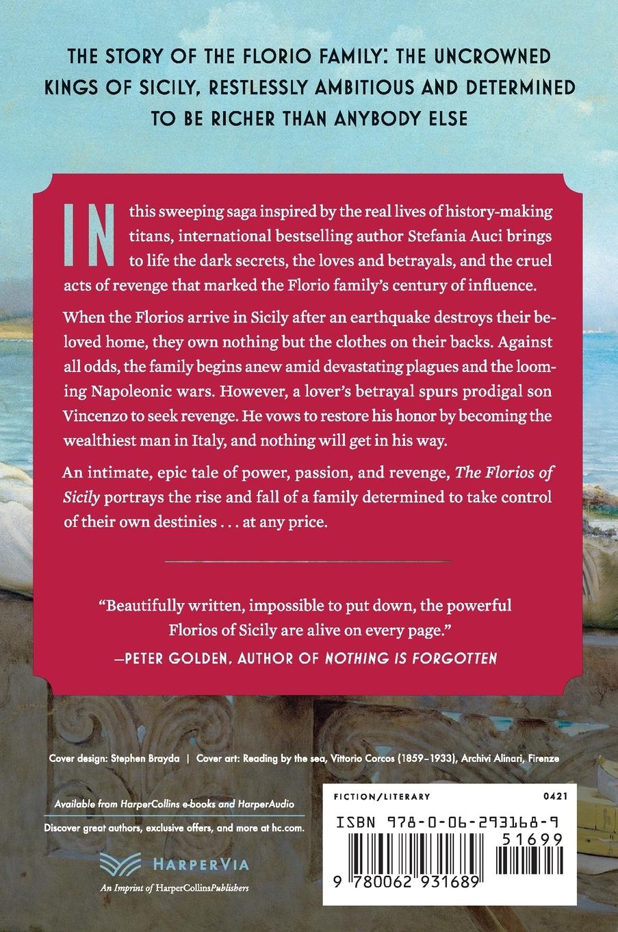 Rückseitencover The Florios of Sicily