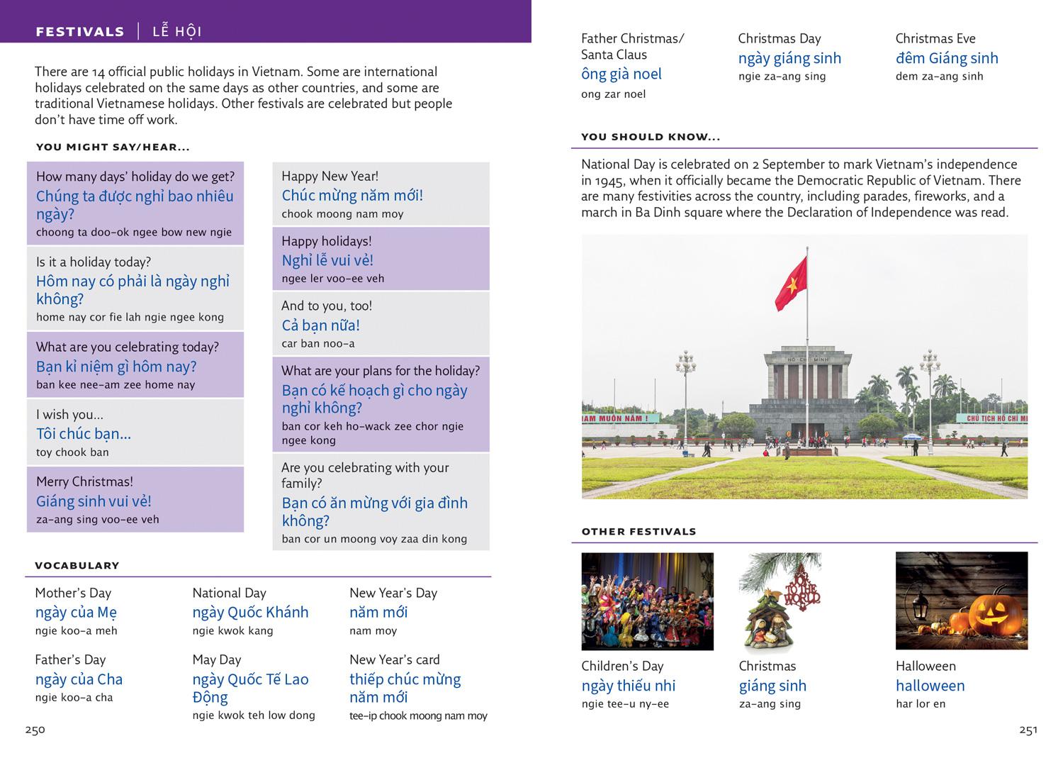 Beispielinhalt (Bild) Vietnamese Visual Dictionary