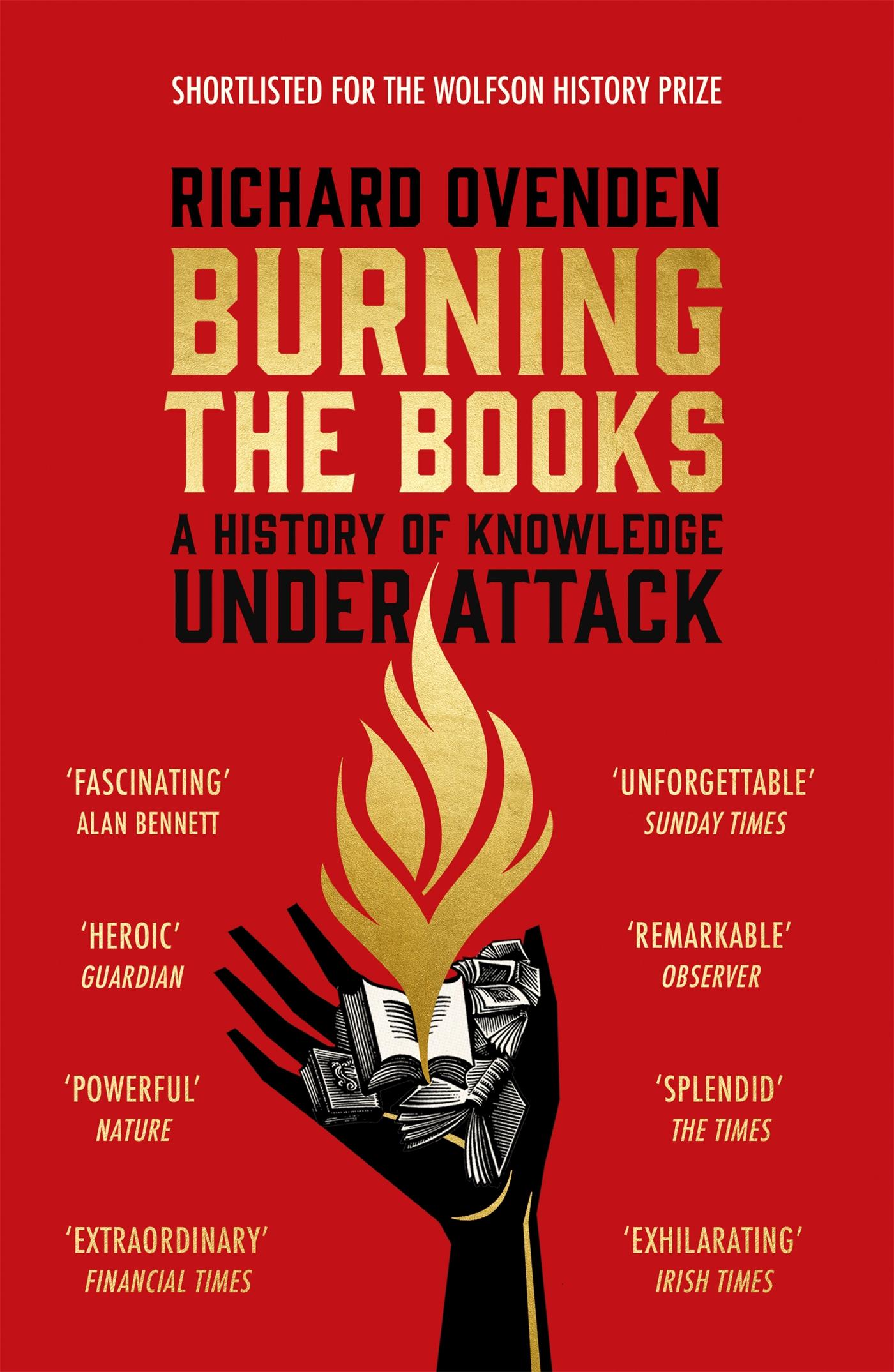 Vorderes Coverbild Burning the Books