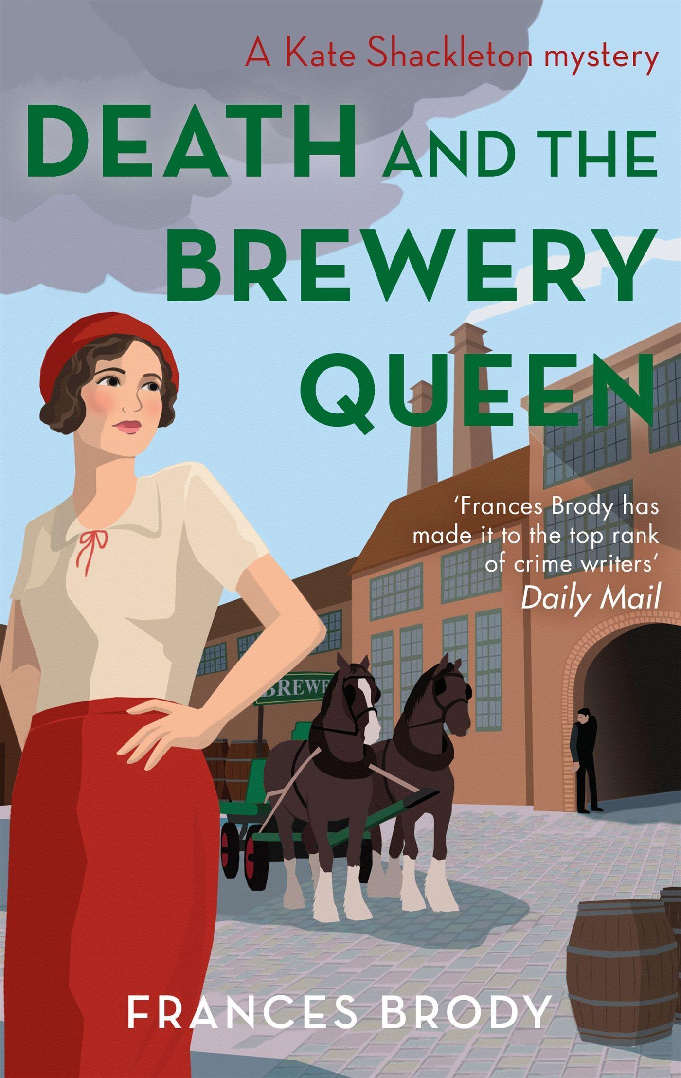 Vorderes Coverbild Death and the Brewery Queen