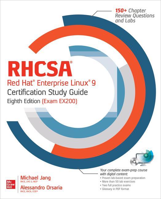 Vorderes Coverbild Rhcsa Red Hat Enterprise Linux 9 Certification Study Guide  (Exam Ex200)