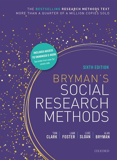 Vorderes Coverbild Social Research Methods