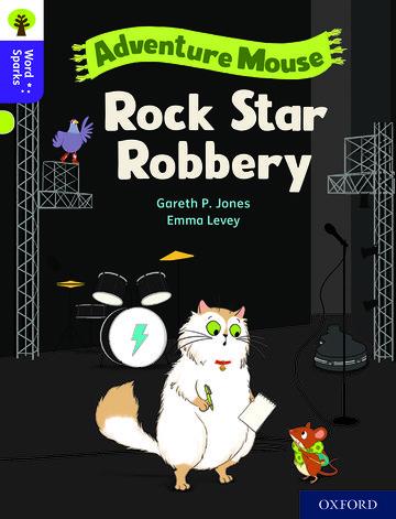 Vorderes Coverbild Oxford Reading Tree Word Sparks: Level 11: Rock Star Robbery