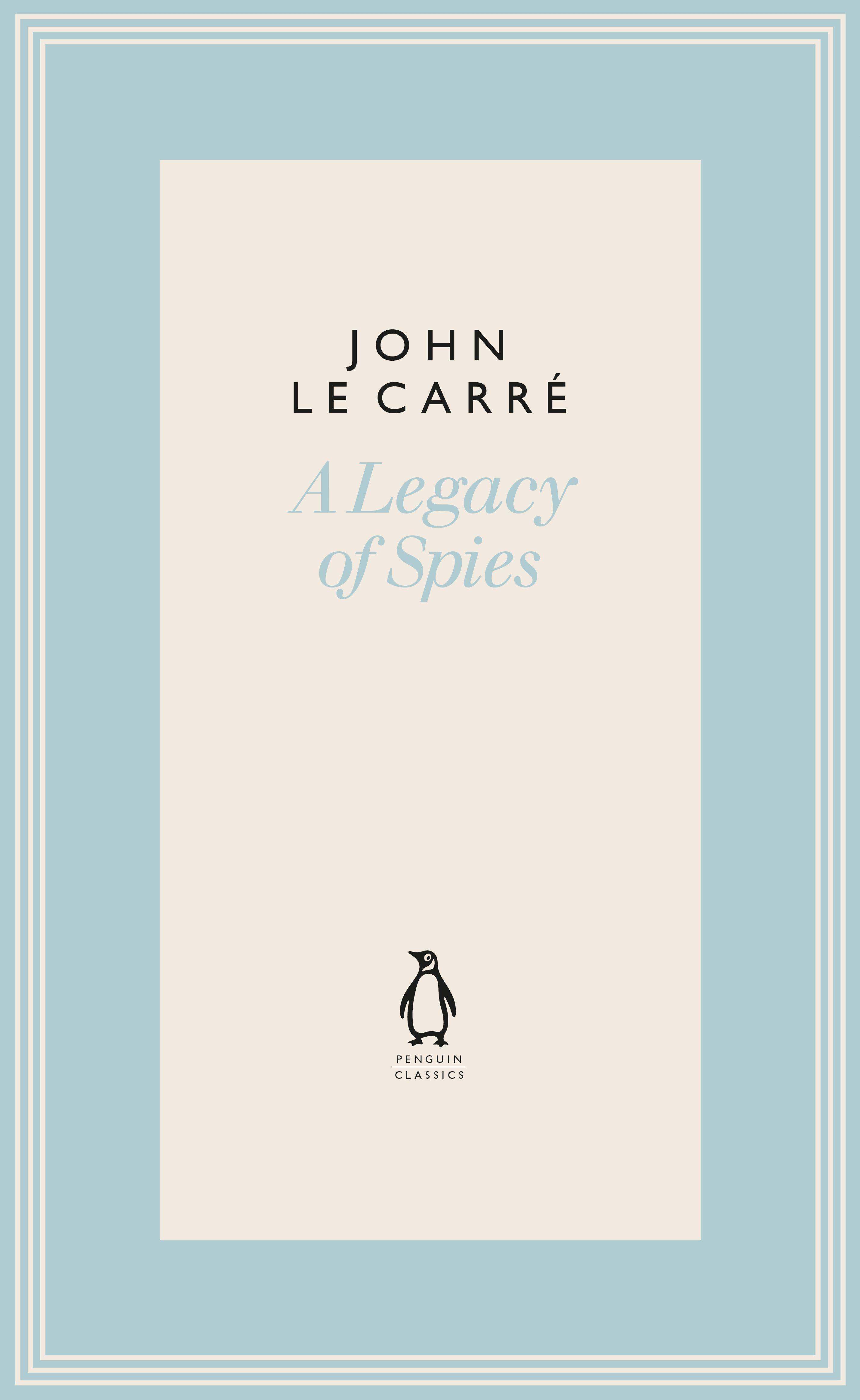 Vorderes Coverbild A Legacy of Spies