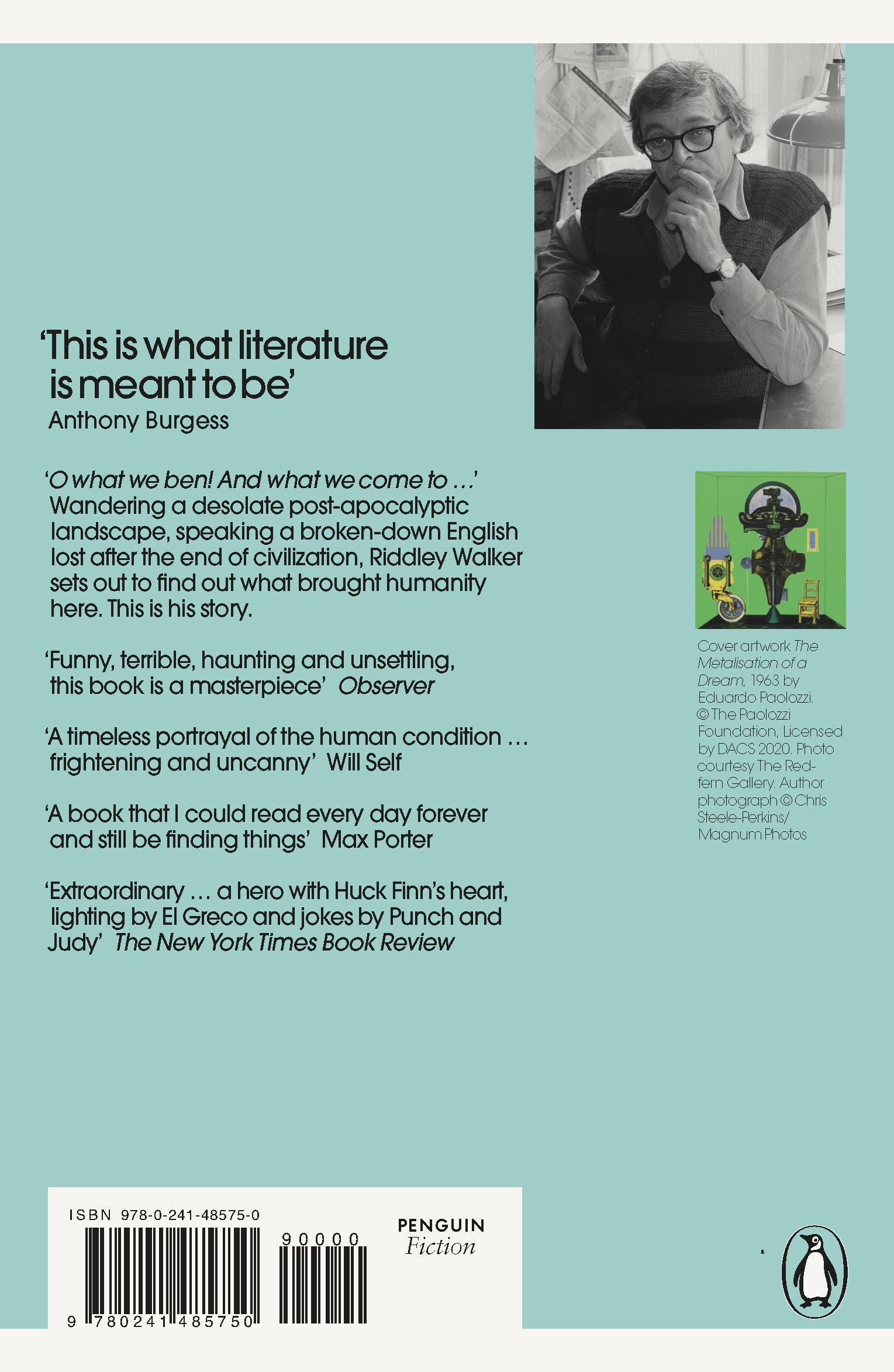 Rückseitencover Riddley Walker