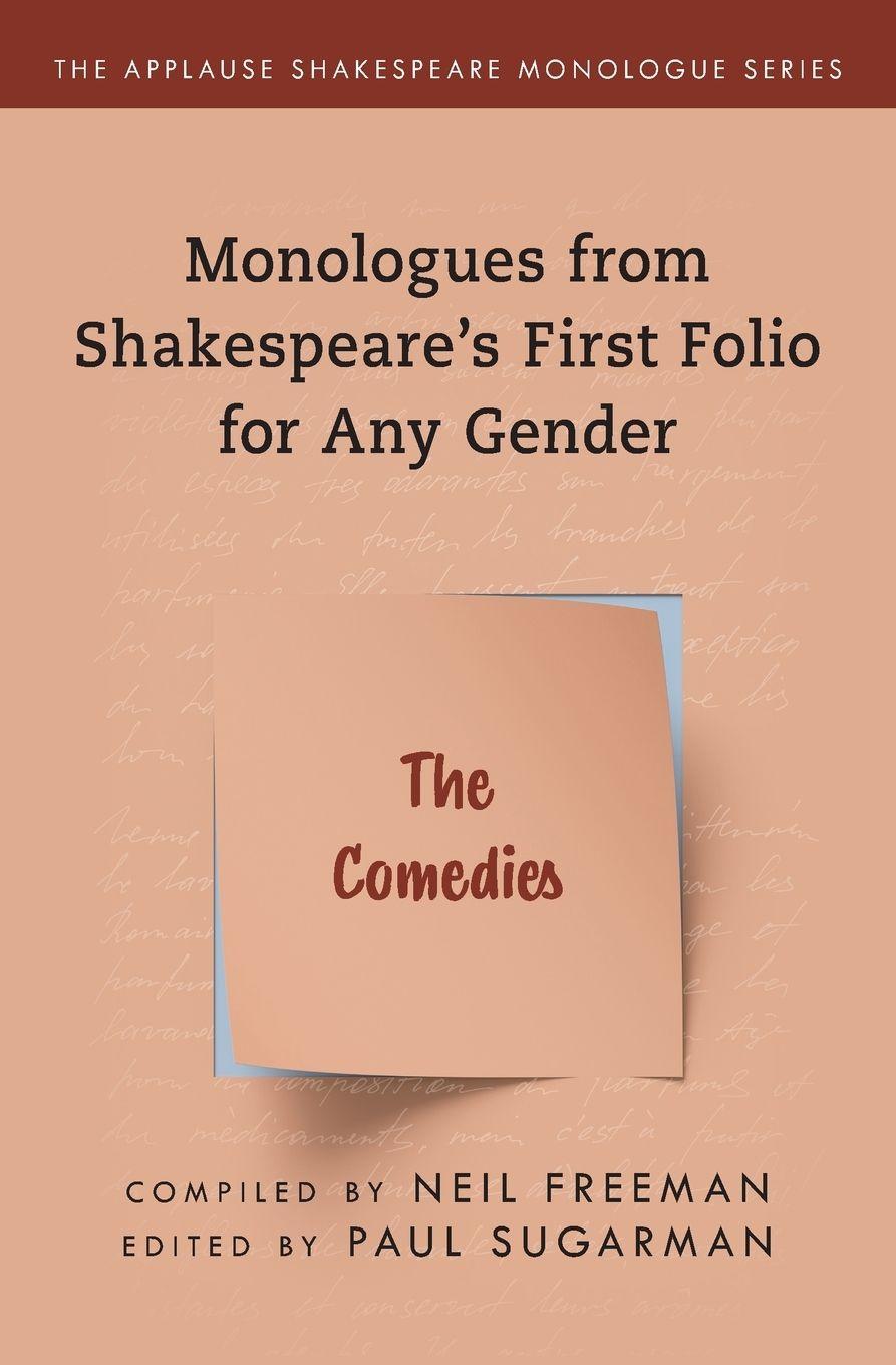 Vorderes Coverbild Monologues from Shakespeare's First Folio for Any Gender