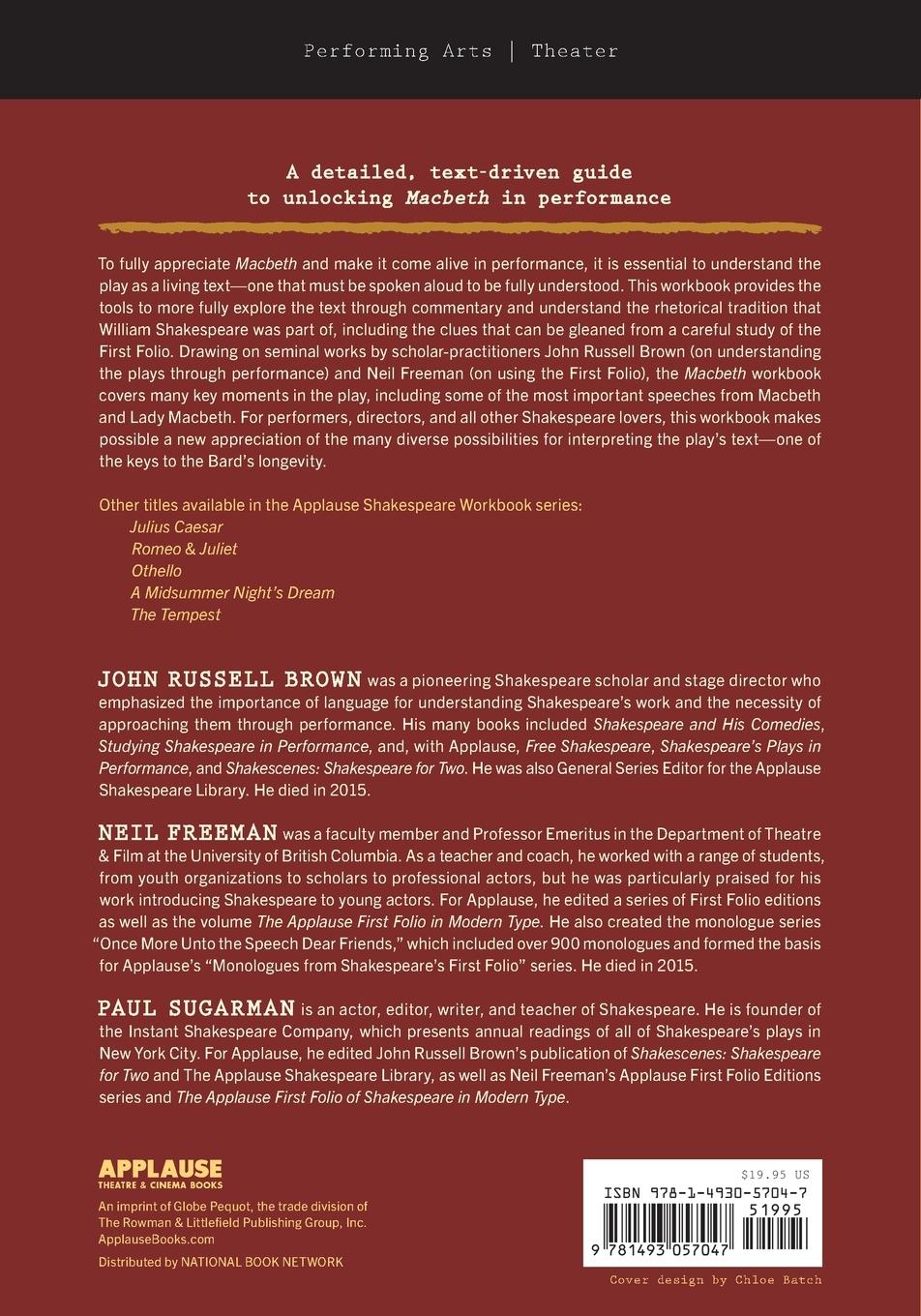 Rückseitencover Macbeth