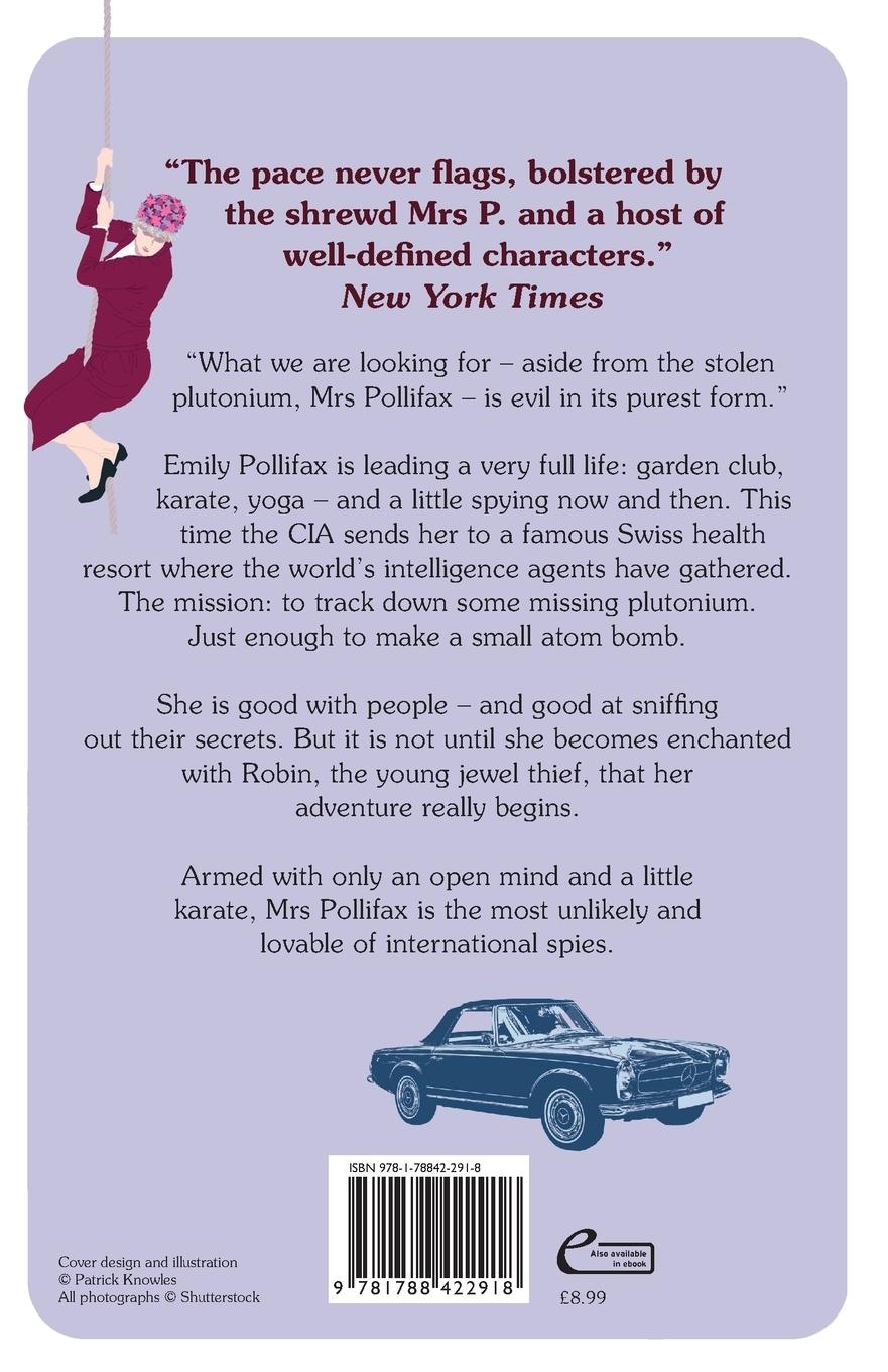 Rückseitencover A Palm for Mrs Pollifax