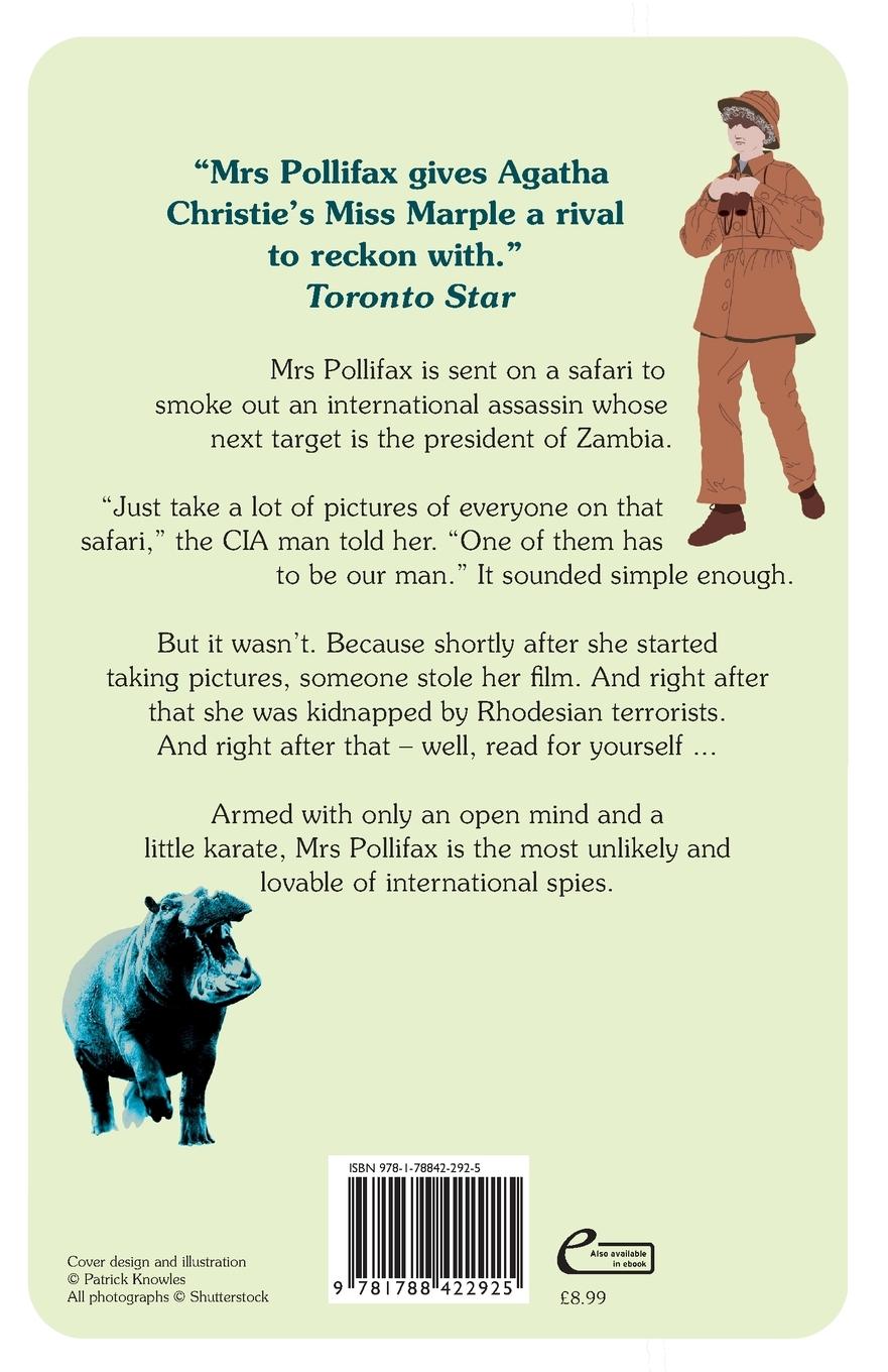 Rückseitencover Mrs Pollifax on Safari