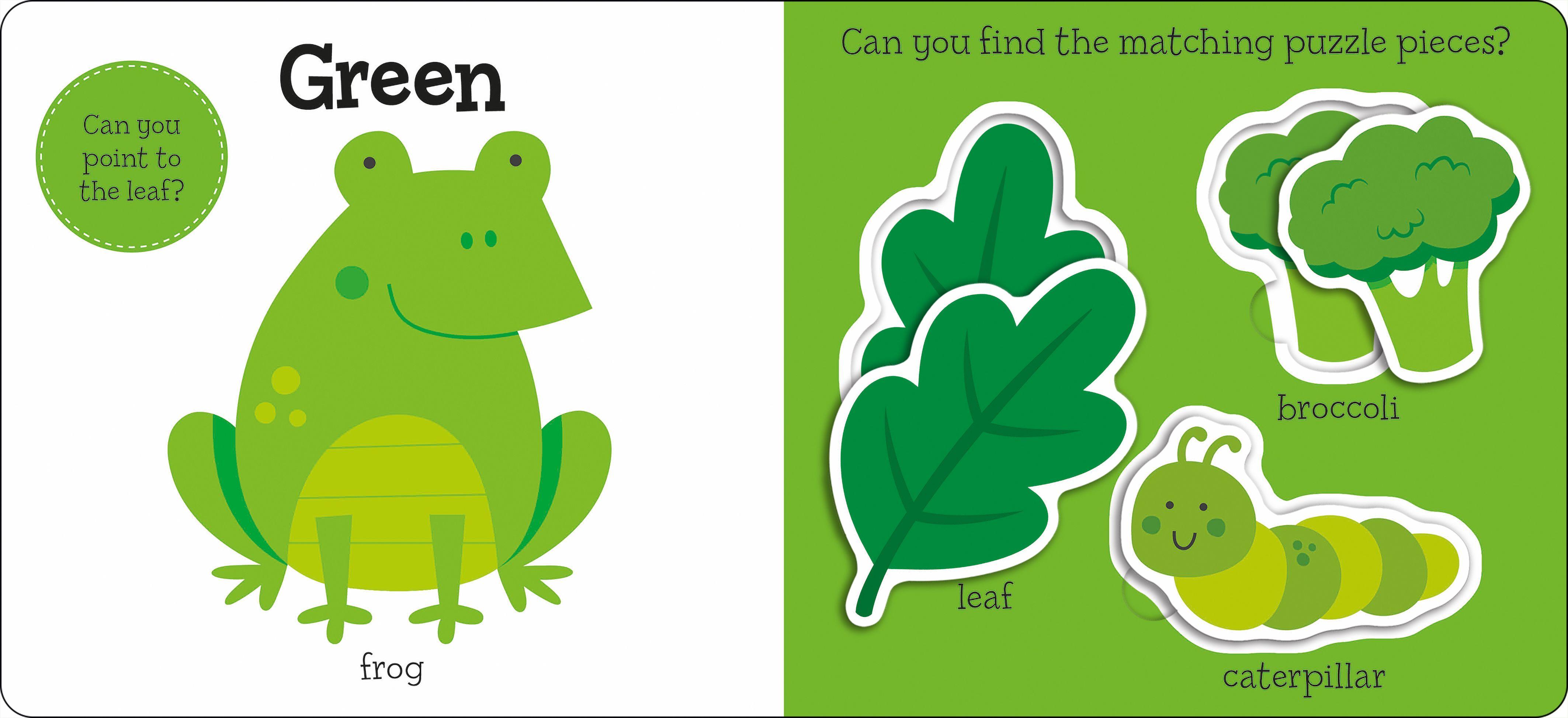 Beispielinhalt (Bild) Little Baby Learns: Colours