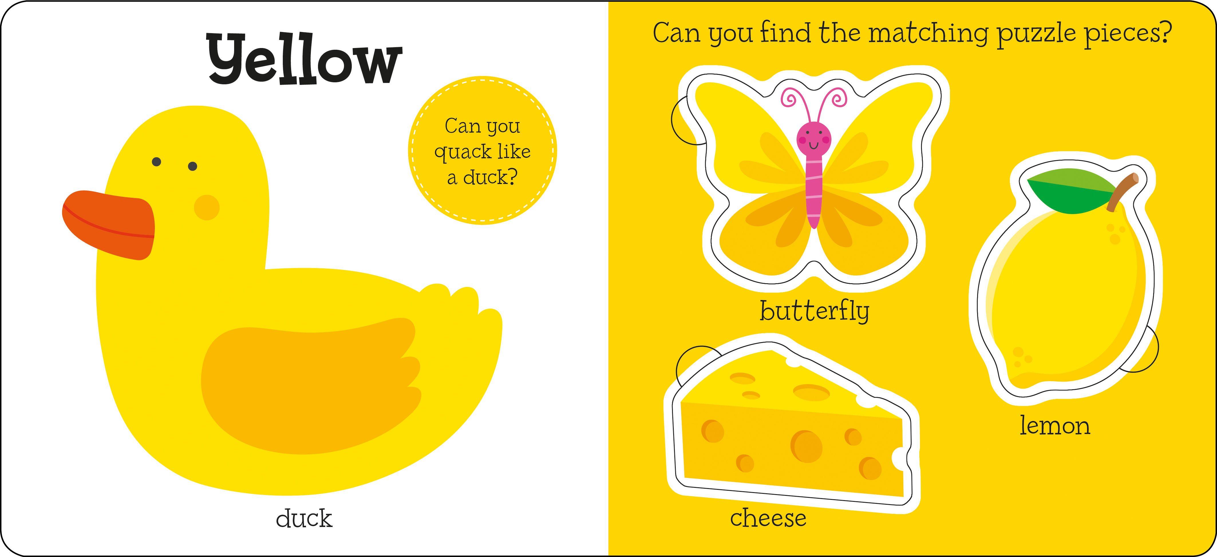 Beispielinhalt (Bild) Little Baby Learns: Colours