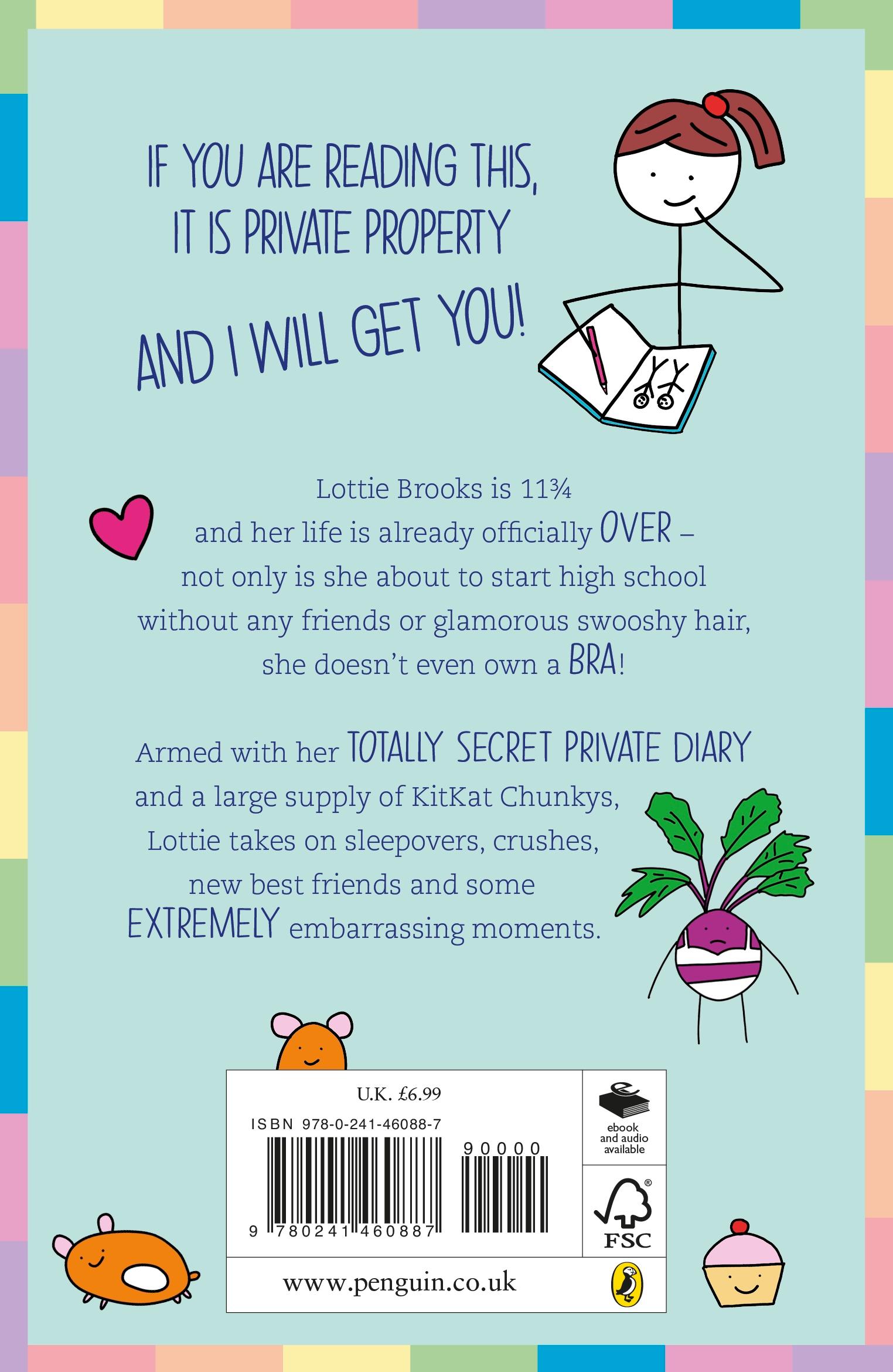 Rückseitencover The Extremely Embarrassing Life of Lottie Brooks