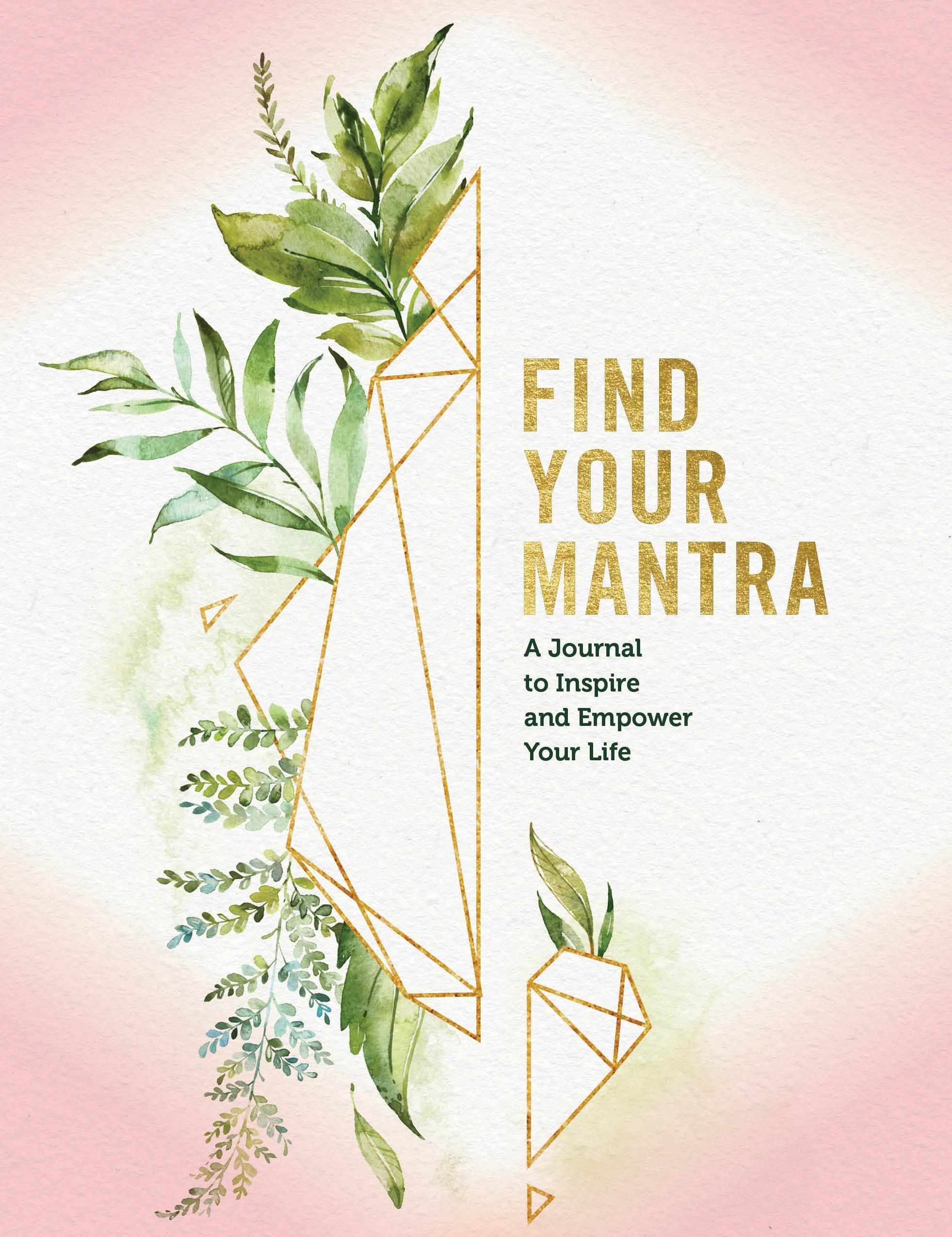 Vorderes Coverbild Find Your Mantra Journal