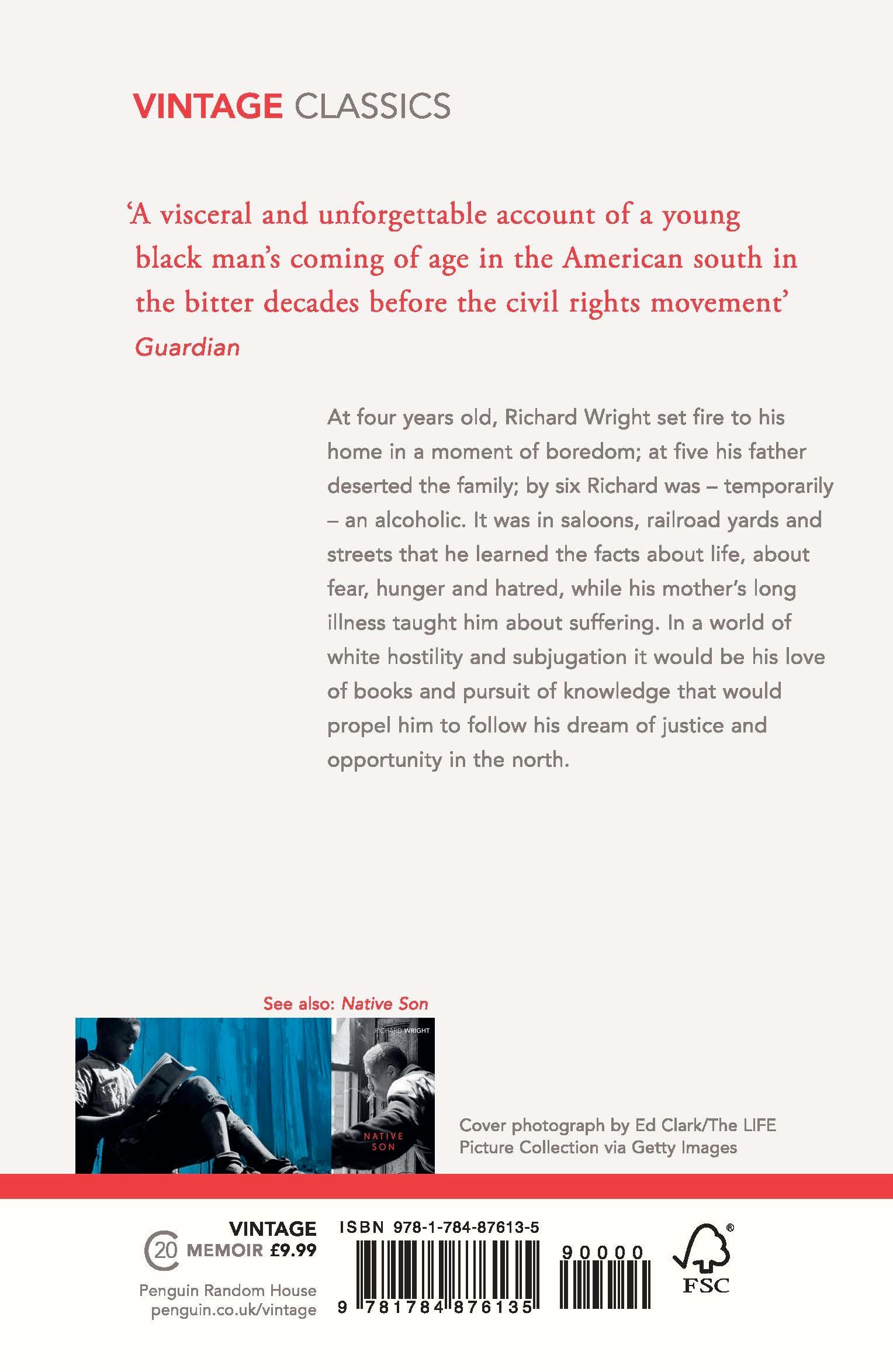 Rückseitencover Black Boy