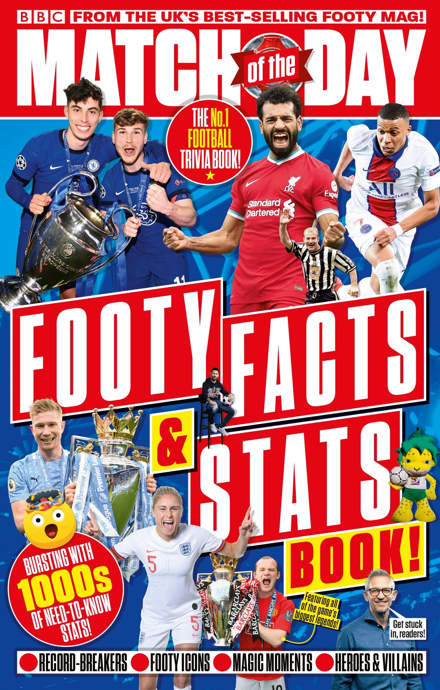 Vorderes Coverbild Match of the Day: Footy Facts and STATS