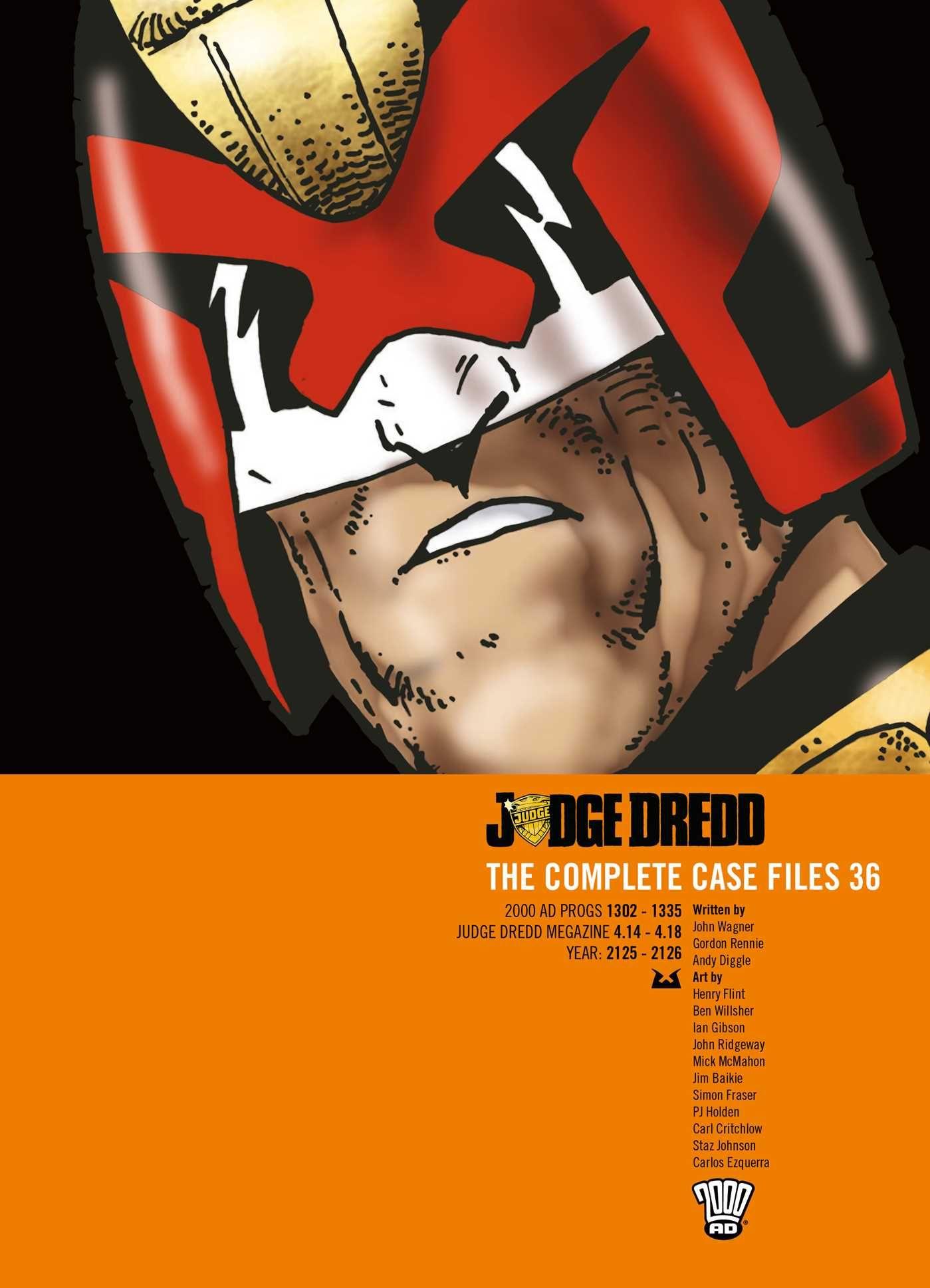 Vorderes Coverbild Judge Dredd: The Complete Case Files 36