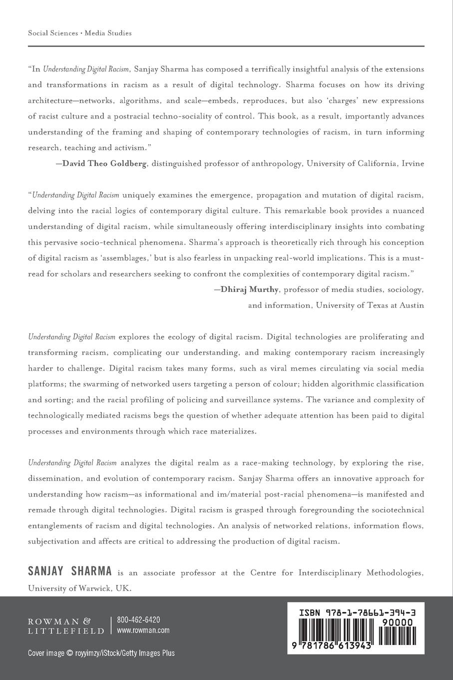 Rückseitencover Understanding Digital Racism