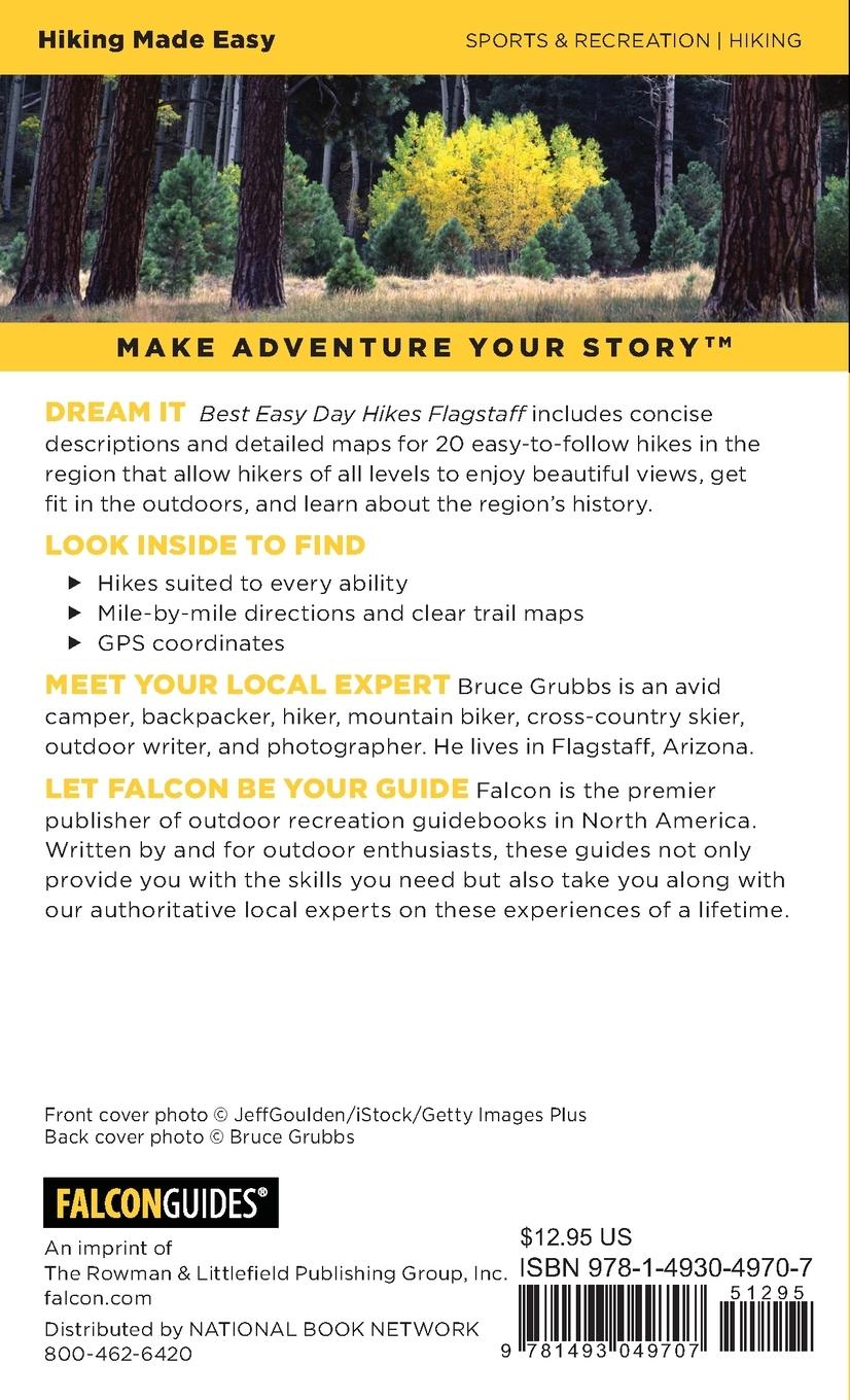 Rückseitencover Best Easy Day Hikes Flagstaff