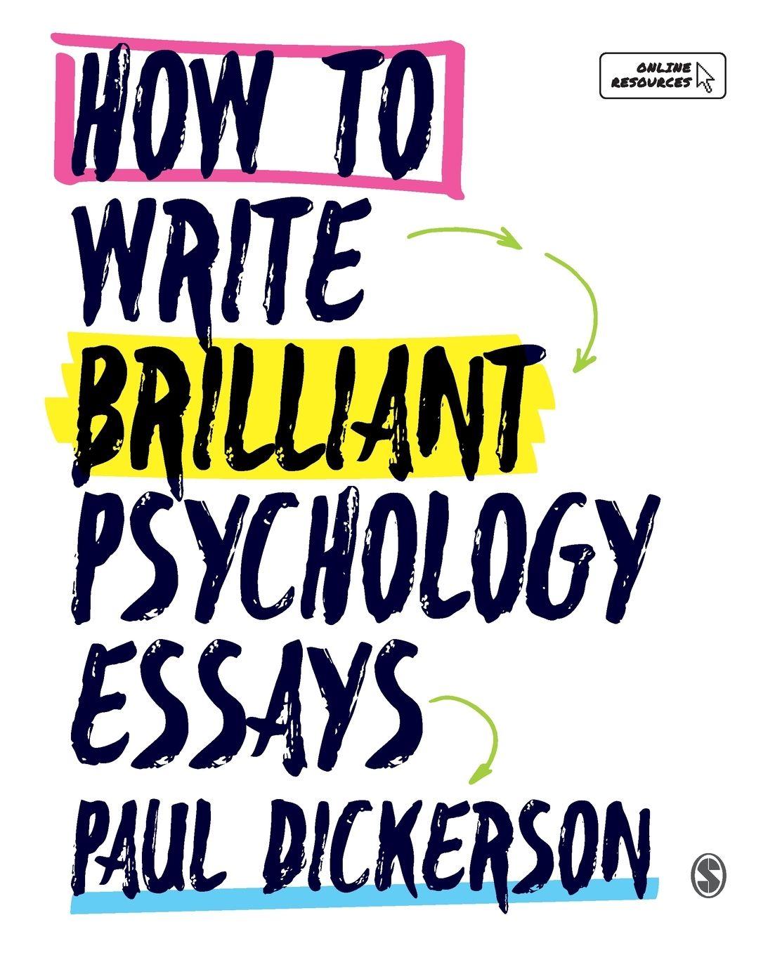 Vorderes Coverbild How to Write Brilliant Psychology Essays