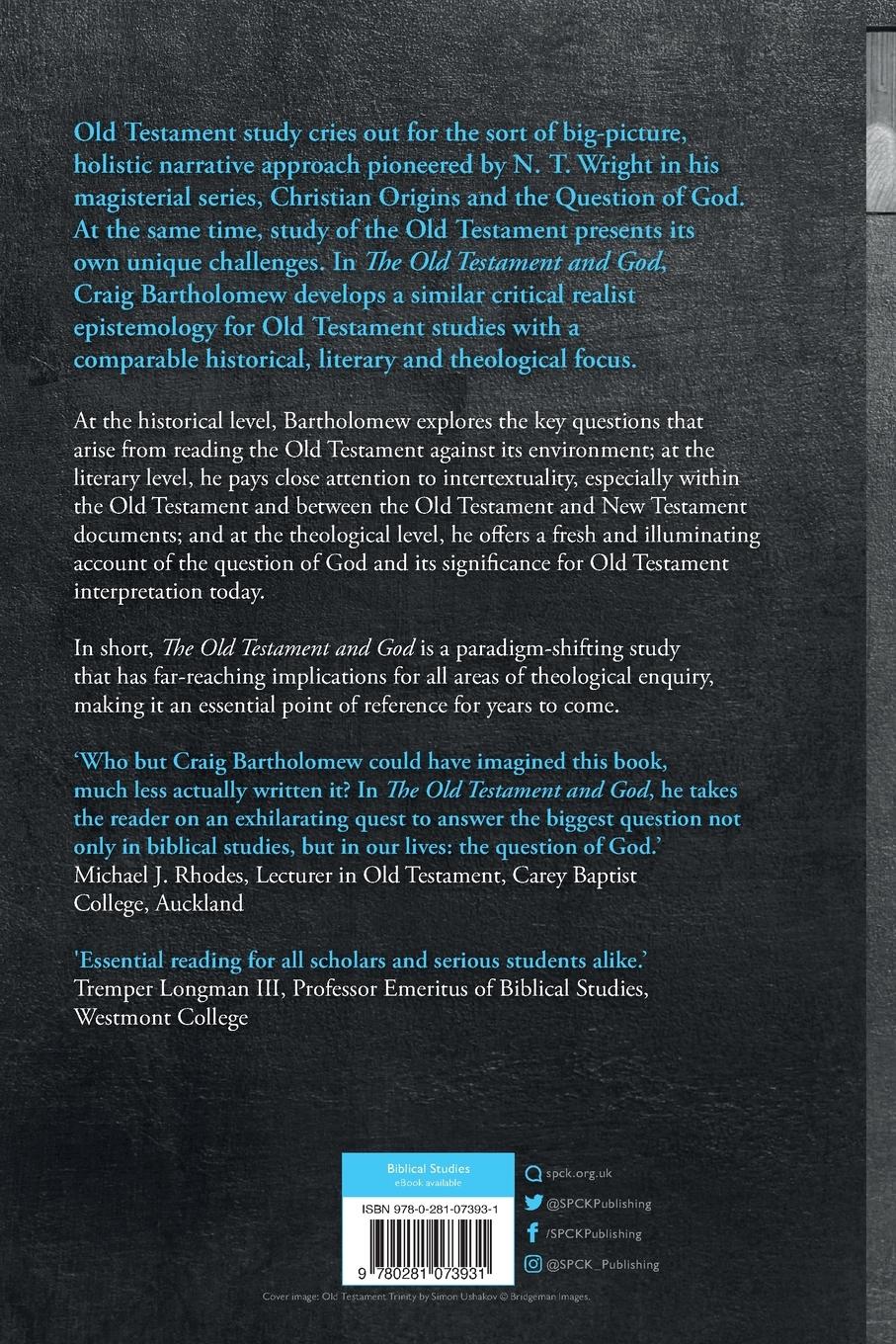 Rückseitencover The Old Testament and God