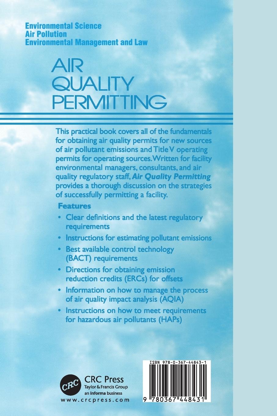 Rückseitencover Air Quality Permitting