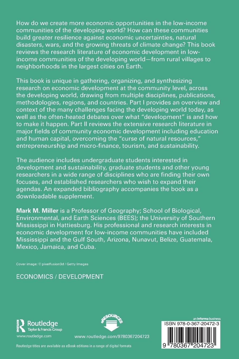 Rückseitencover Economic Development at the Community Level