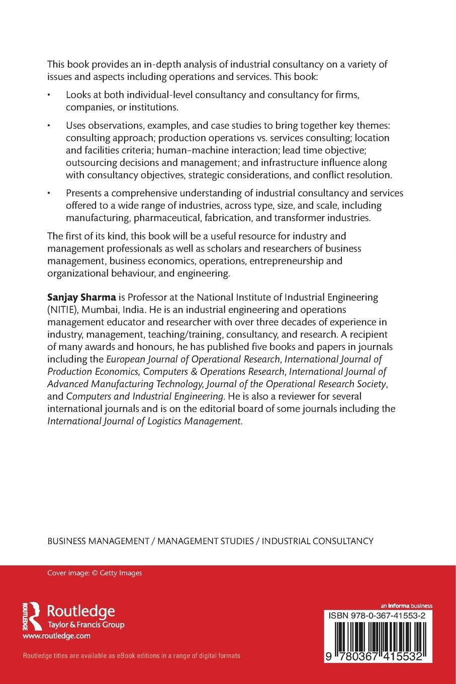 Rückseitencover Industrial Consultancy
