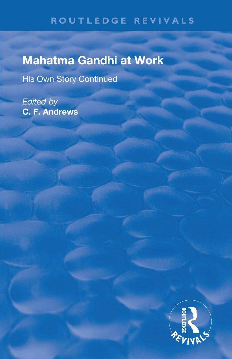 Vorderes Coverbild Mahatma Gandhi At Work